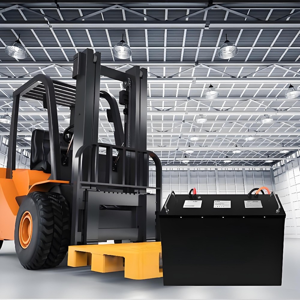 The ultimate load bearing and high efficiency verification of forklift lithium battery - Heavy weigh