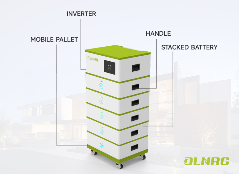 DL-48100SK Stacked lithium battery 51.2V100Ah