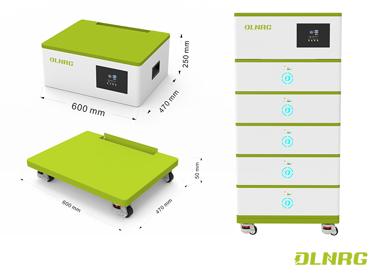 DL-48100SK Stacked lithium battery 51.2V100Ah