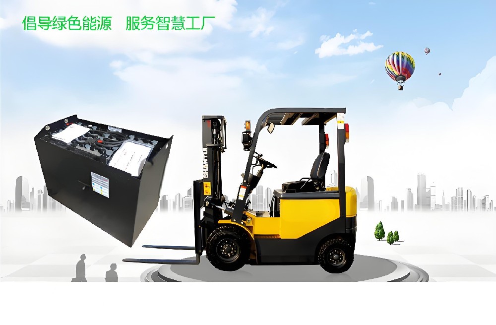 Advantages and characteristics of forklift lithium battery factory