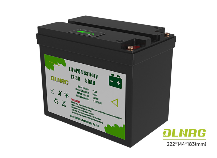 12.8V 50Ah Deep Cycle LiFePO4 Battery for Lead Acid Battery Replacement