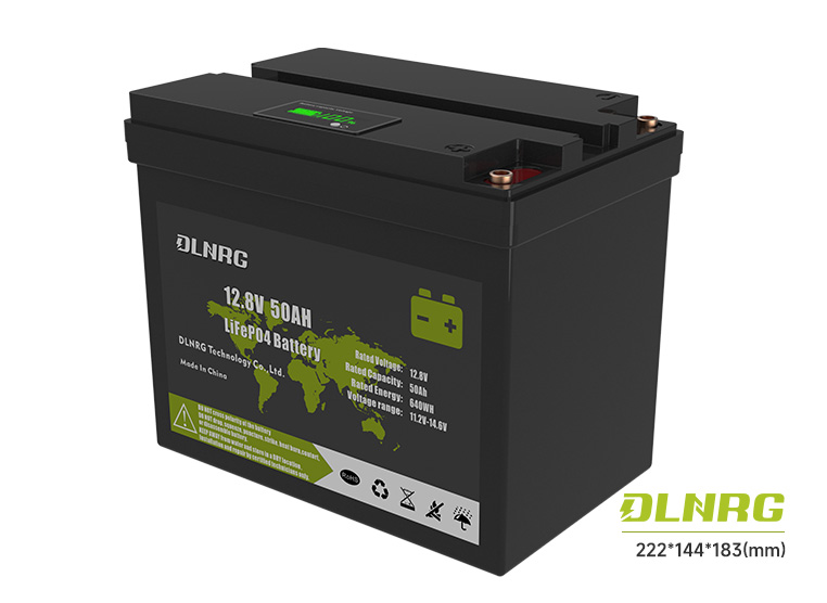 12.8V 50Ah Deep Cycle LiFePO4 Battery for Lead Acid Battery Replacement