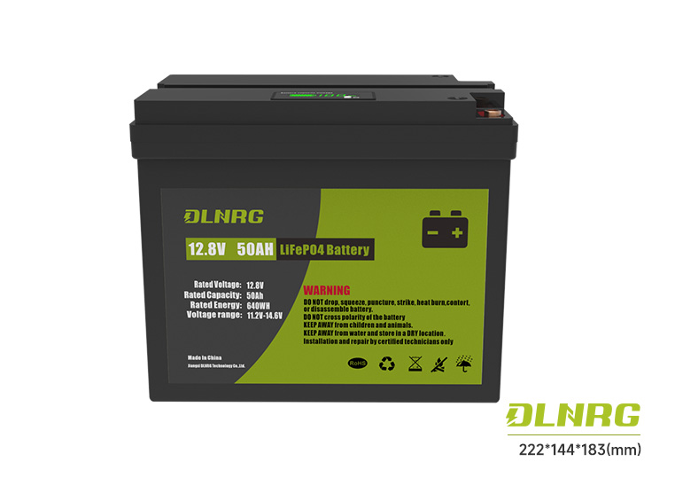 12.8V 50Ah Deep Cycle LiFePO4 Battery for Lead Acid Battery Replacement