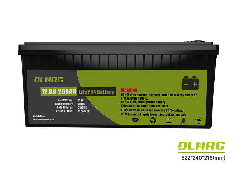 12.8V 200AhDeep Cycle LiFePO4 Battery for Lead Acid Battery Replacement