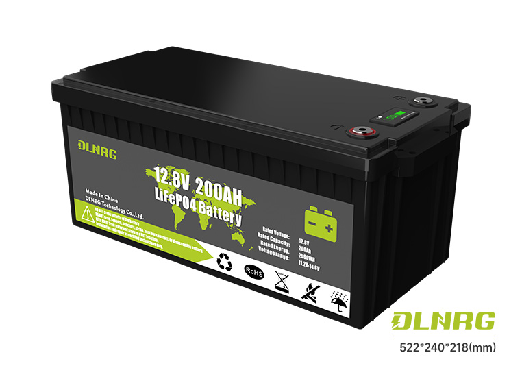 12.8V 200AhDeep Cycle LiFePO4 Battery for Lead Acid Battery Replacement