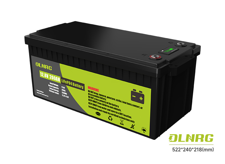 12.8V 200AhDeep Cycle LiFePO4 Battery for Lead Acid Battery Replacement